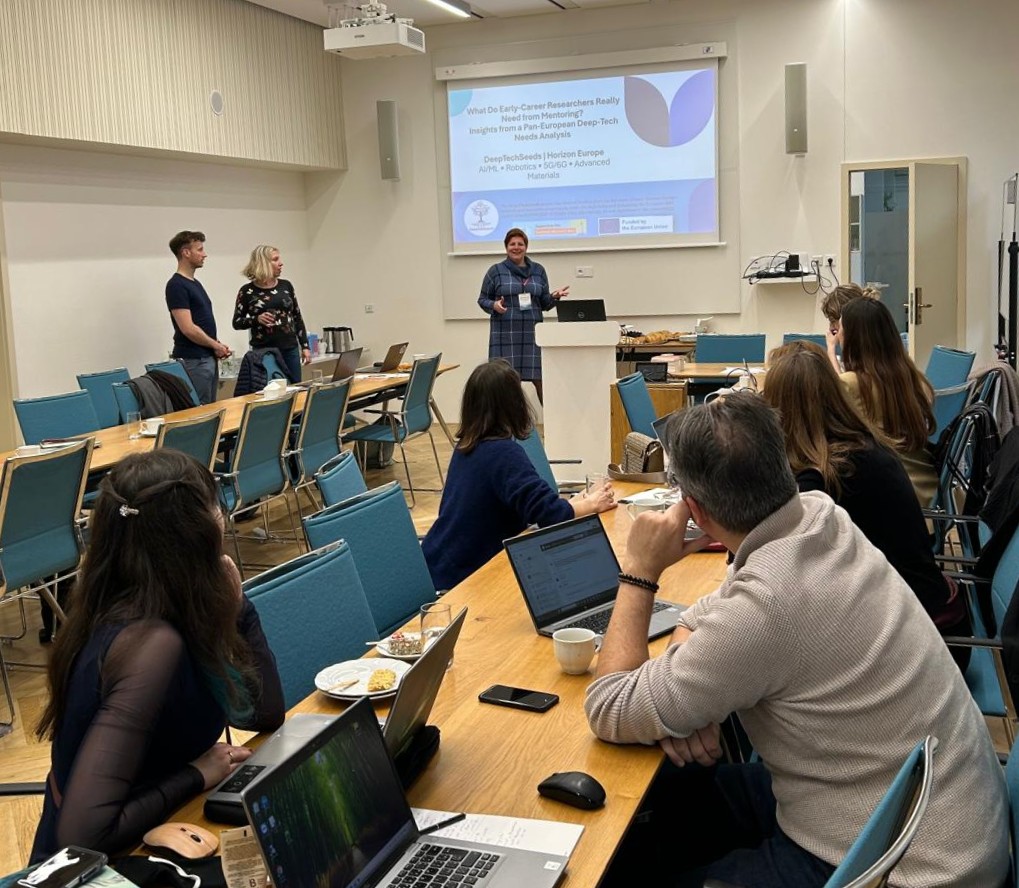 DeepTechSeeds at its first mentoring conference